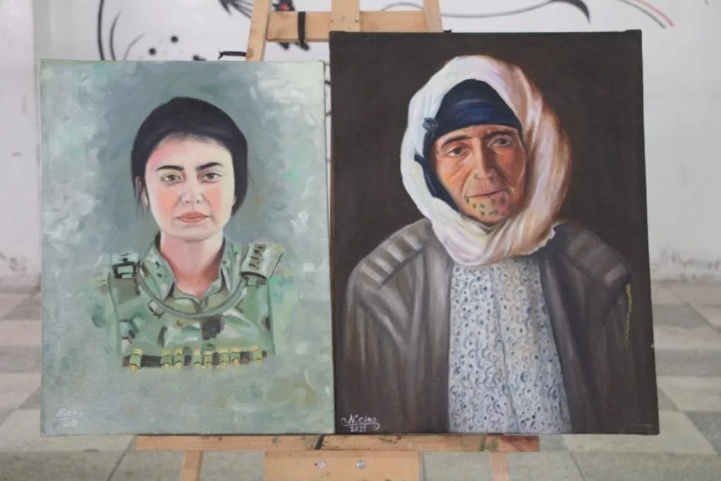 Pêşangeha Şêwekariyê ya Sêyemîn a Kobanê di roja duyemîn de berdewam e
