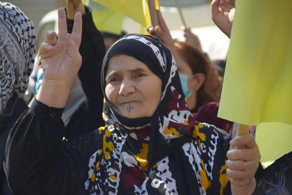 Şêniyên kantona Hesekê Komploya Navneteweyî şermezar kir