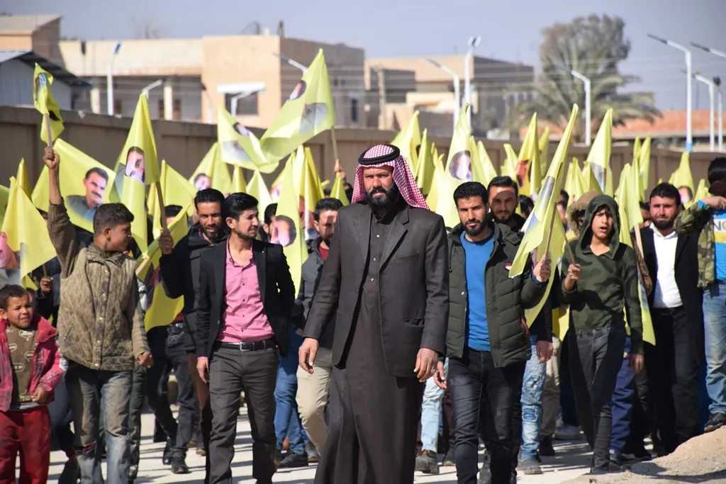 Şêniyên kantona Hesekê Komploya Navneteweyî şermezar kir