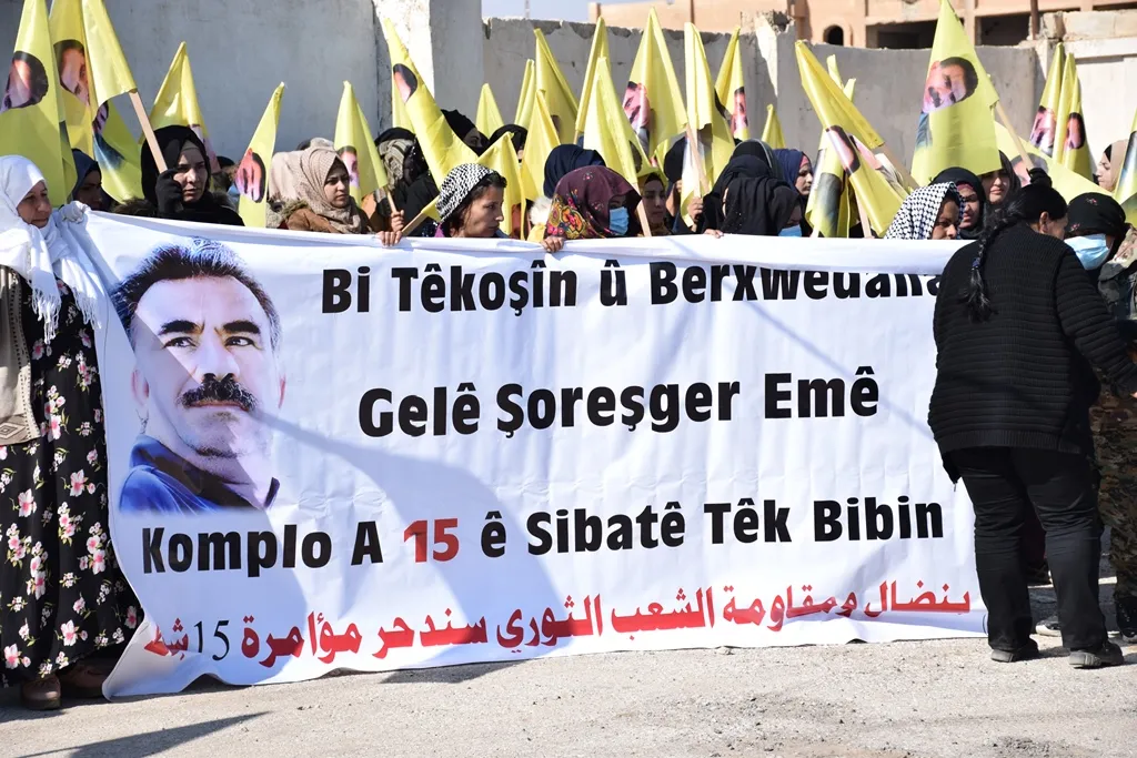 Şêniyên kantona Hesekê Komploya Navneteweyî şermezar kir
