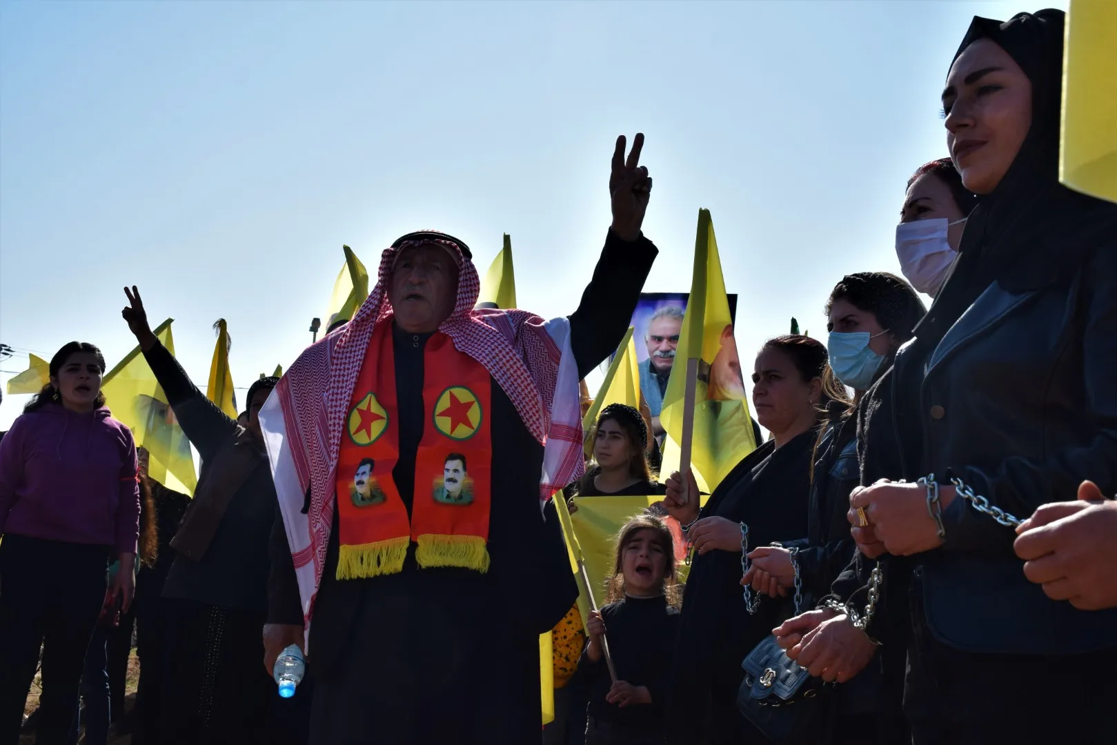 Şêniyên kantona Hesekê Komploya Navneteweyî şermezar kir