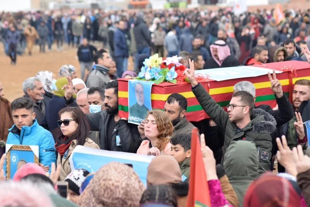 ​​​​​​​Li Hesekê cenazeyên 11 şehîdên pêngava Gurzê Gelan hatin oxirkirin