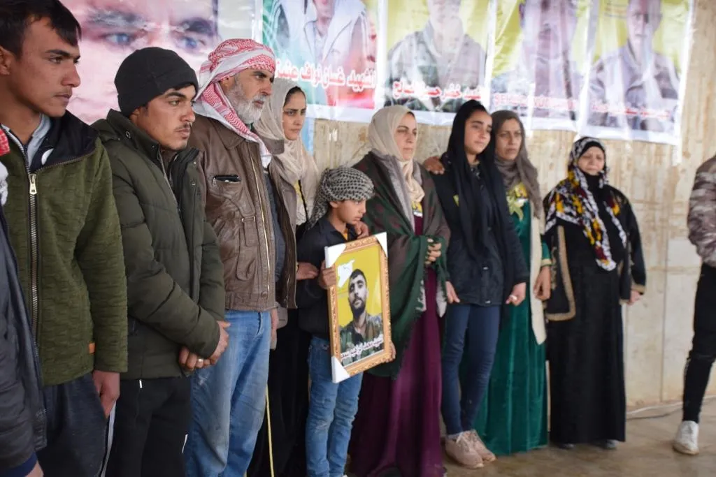 ​​​​​​​Li Hesekê cenazeyên 11 şehîdên pêngava Gurzê Gelan hatin oxirkirin