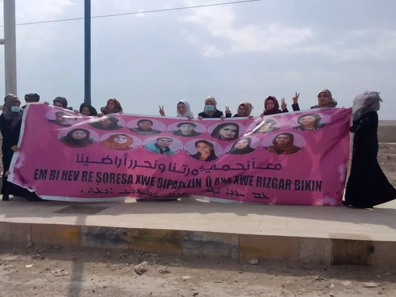Bi boneya 8`ê Adarê xemilandina Bakur û Rojhilatê Sûriyê dest pê kir