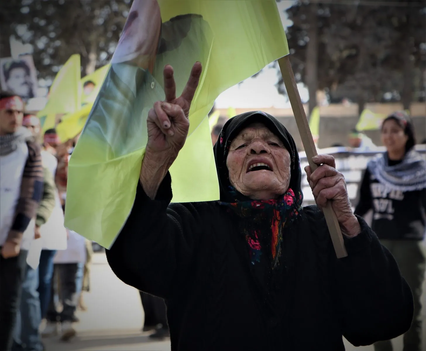 Bi deh hezaran şêniyên herêma Efrînê komplo şermezar kir
