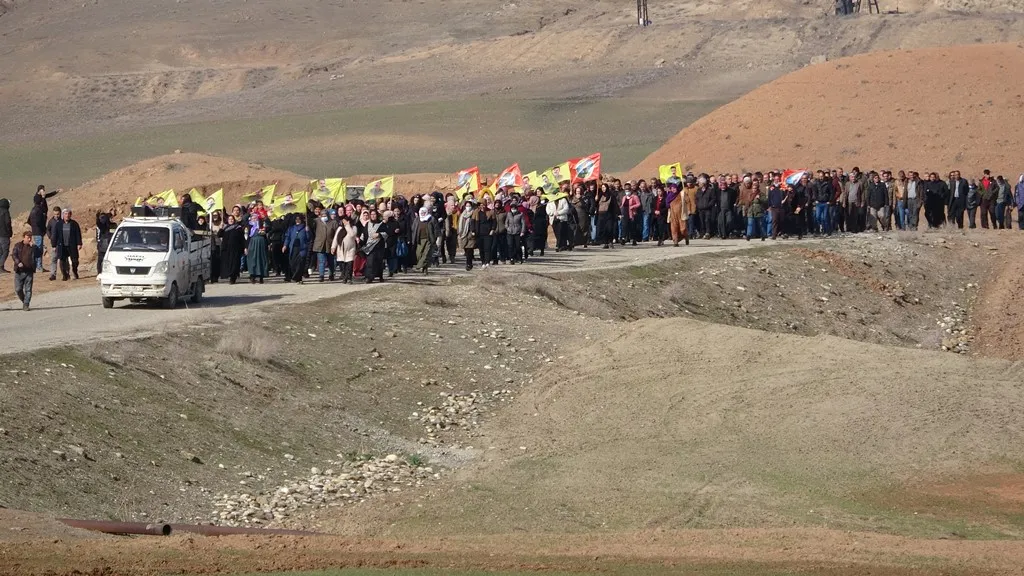 Li cihê hedefgirtinê … Şêniyên Dêrik û Girkê Legê banga xurtkirina têkoşînê kir