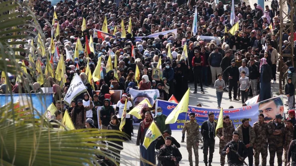 ​​​​​​​Li Dêrazor û Tebqayê banga rizgarkirina fîzîkî ya rêber Ocalan hate kirin