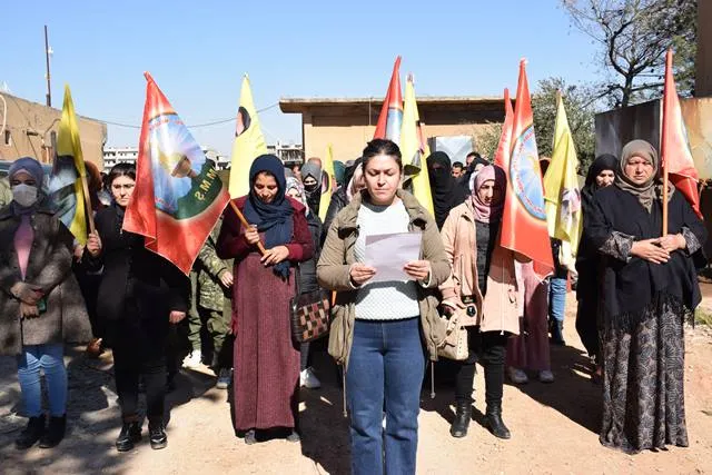 ​​​​​​​Li Bakur û Rojhilatê Sûriyê çalakiyên şermezarkirina Komploya 15`ê Sibatê