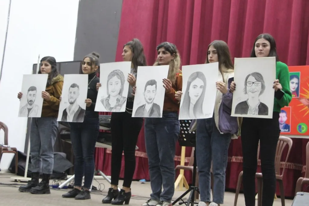 Li Kobanê ciwanên şoreşger ên şehîd hatin bibîranîn