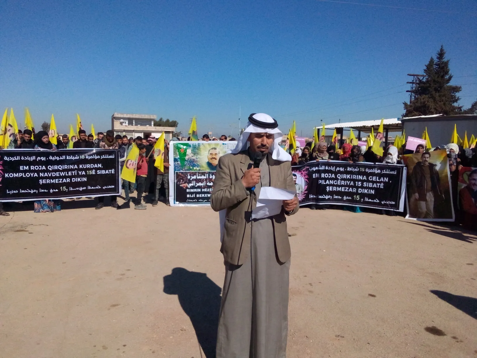 Bi çalakiyên cûda banga azadiya fîzîkî ya rêber Ocalan hate kirin