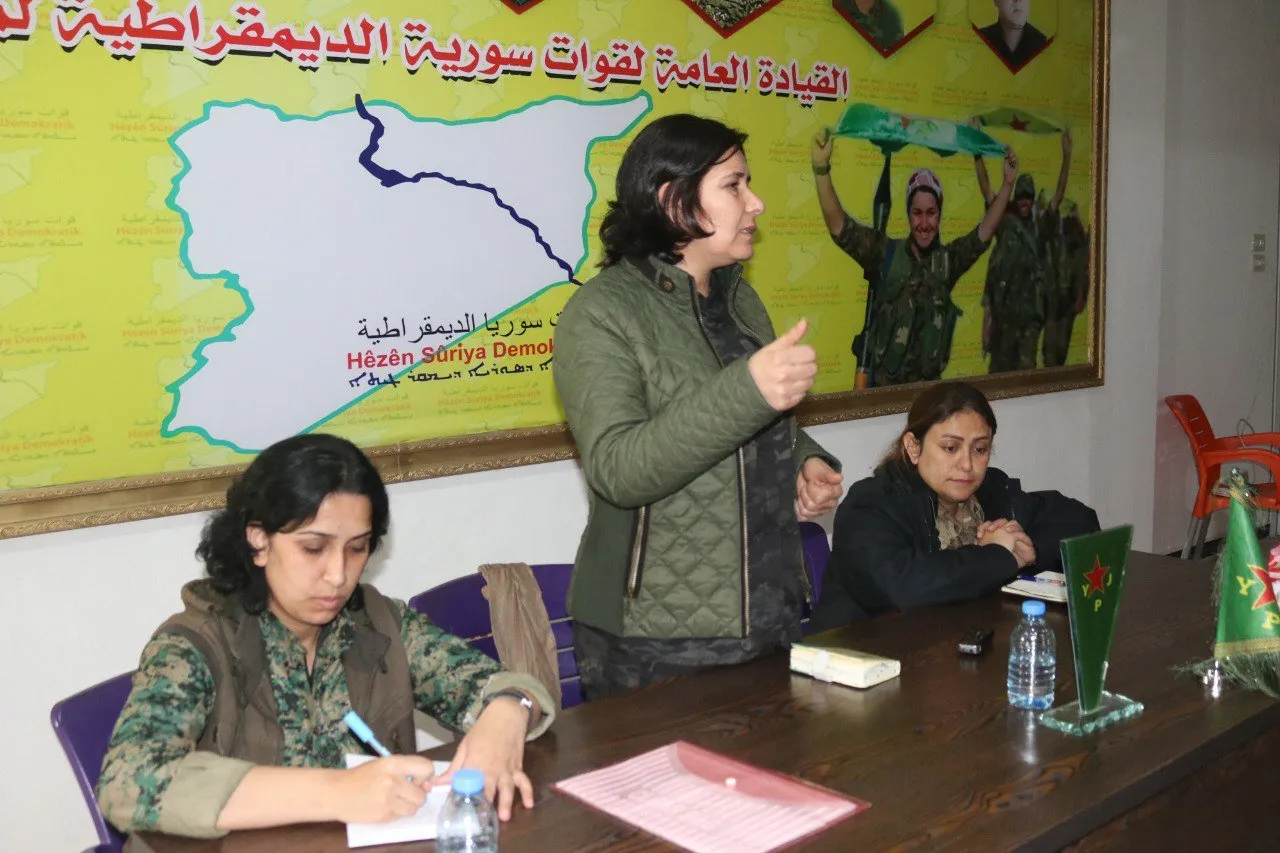 Meclisên leşkerî yên jinan ên herêma Firatê civîna xwe ya salane li dar xist