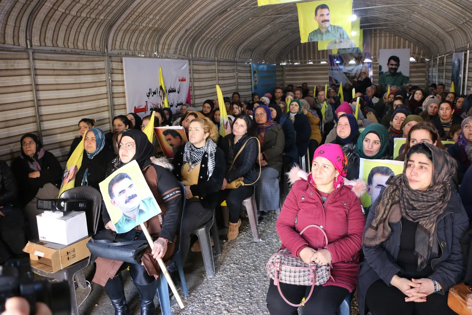 Li Şêxmeqsûdê ji bo azadiya rêber Ocalan çalakiya kon