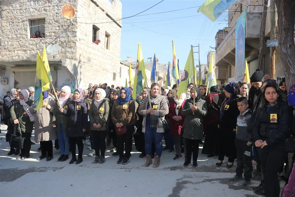 Sersaxî ji malbata şehîd Siyabend Bêkes re hate xwestin