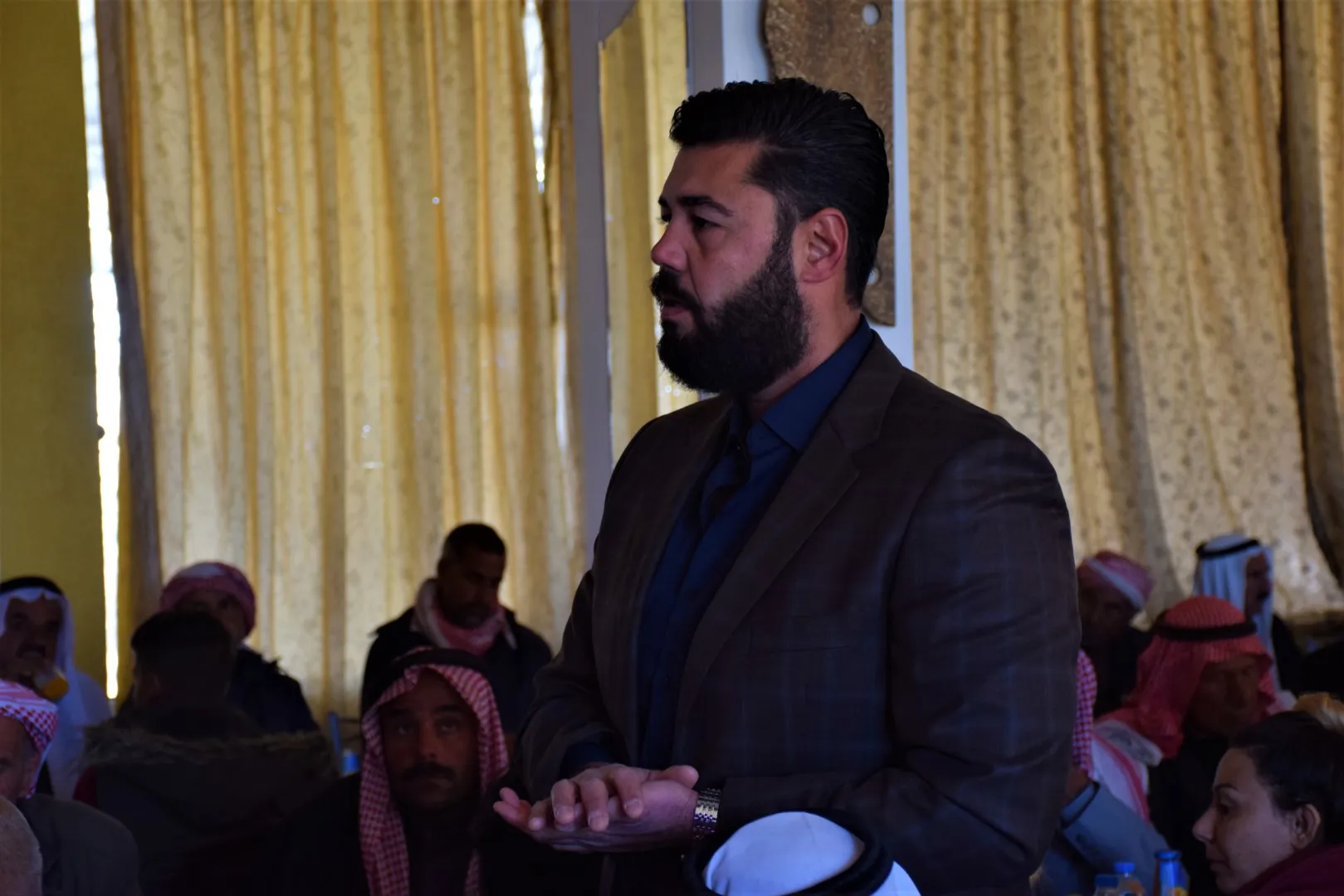 QSD’ê û Rêveberiya Xweser bi partiyên siyasî û eşîrên re civiya