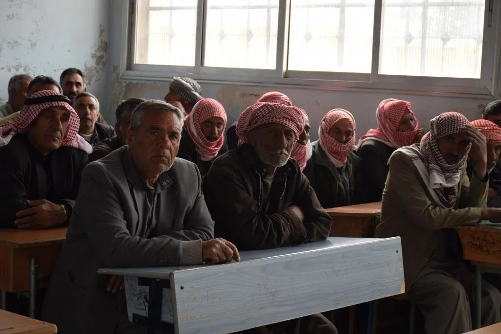 PYD'ê li Kobanê civîn ji gel re li dar xistin