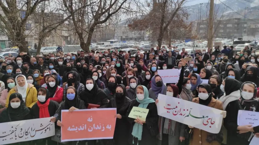 ​​​​​​​Li Îran û Rojhilatê Kurdistanê mamoste li qadan bûn