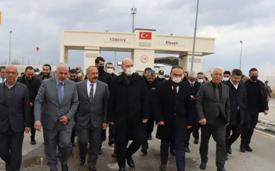 ​​​​​​​Piştî kuştina El-Qureyşî Silêman Soylu serdana herêmên dagirkî kir