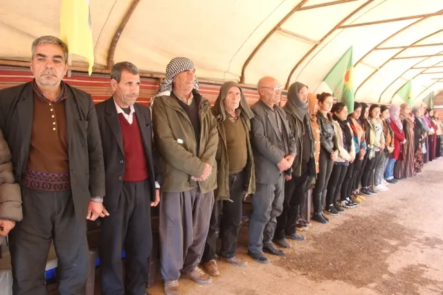 Li gelek bajaran çalakiyên şermezarkirina komploya 15‘ê Sibatê