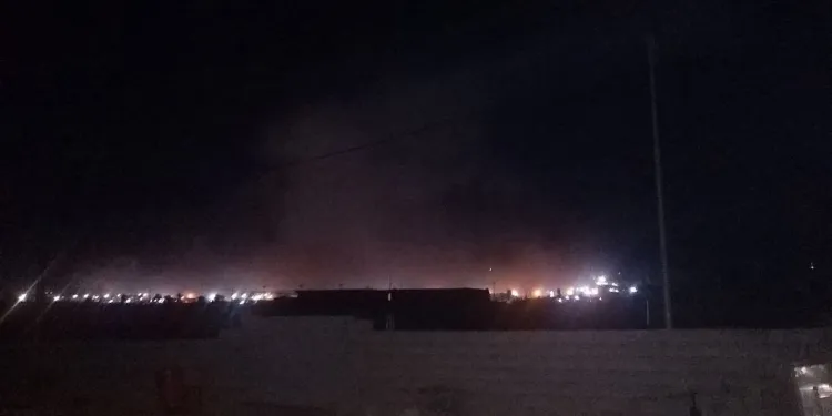 Dewleta Tirk Wargeha Mexmûr bombebaran kir