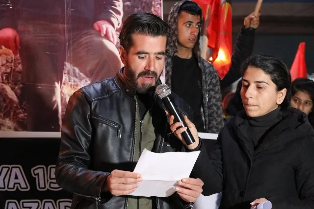 Ciwanên Efrînê komploya navneteweyî şermezar kir
