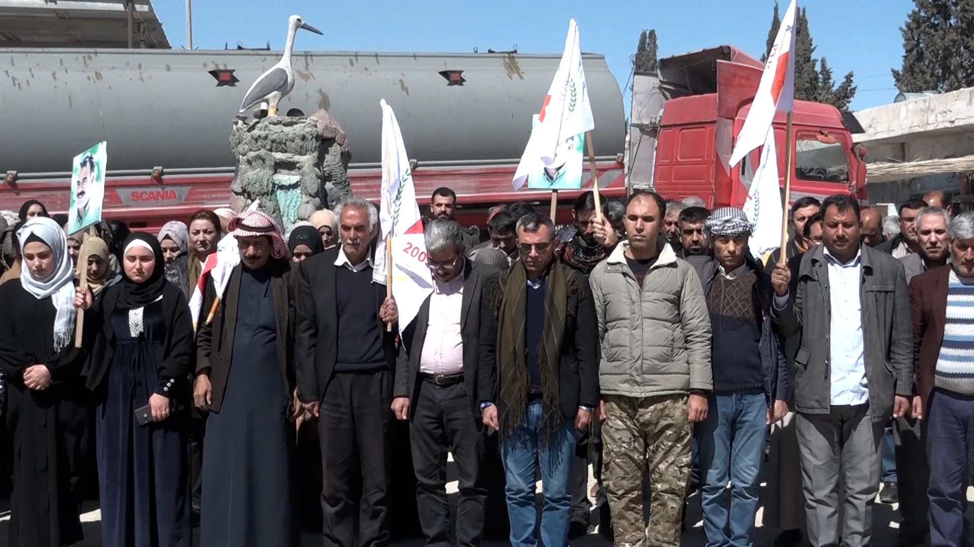 ​​​​​​​Şêniyên Bakur û Rojhilatê Sûriyê û Helebê komkujiya Helebçeyê bi bîr anîn