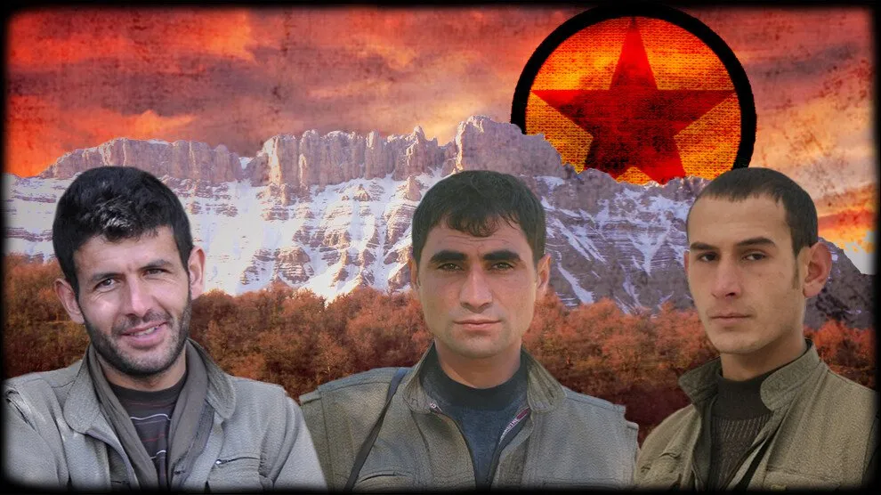 ​​​​​​​HPG’ê nasnameya 3 gerîlayên li Botanê şehîd bûne eşkere kir