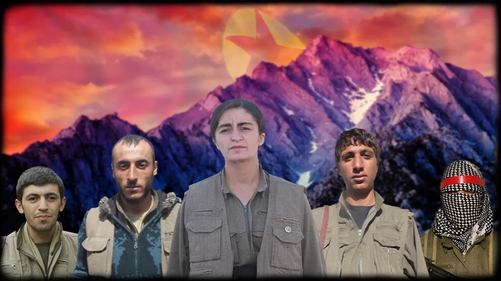 HPG’ê 5 gerîlayên di 2017’an de şehîd bûne bi bîr anîn
