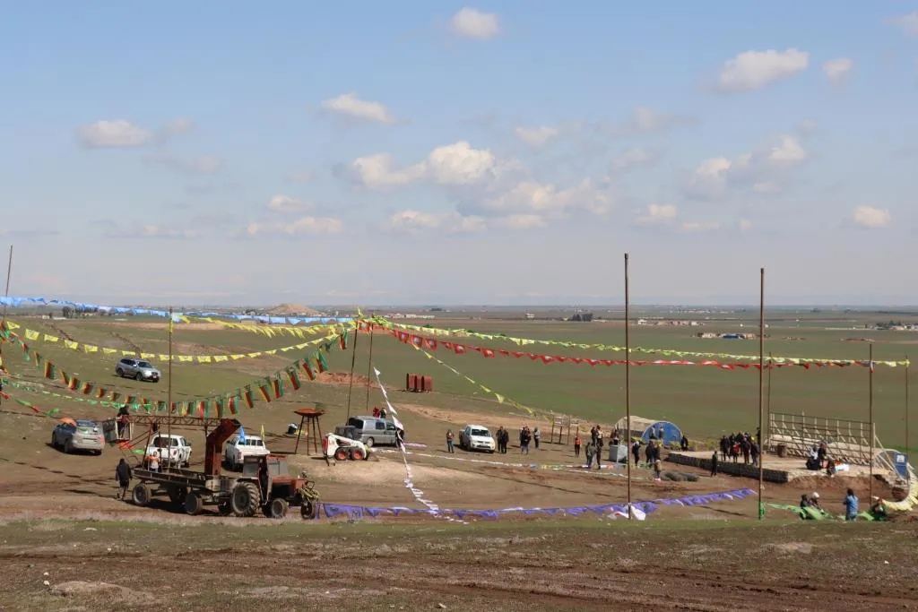Amadekariyên pîrozbahiya Newroza 2022'yan li Hesekê bi dawî bûn
