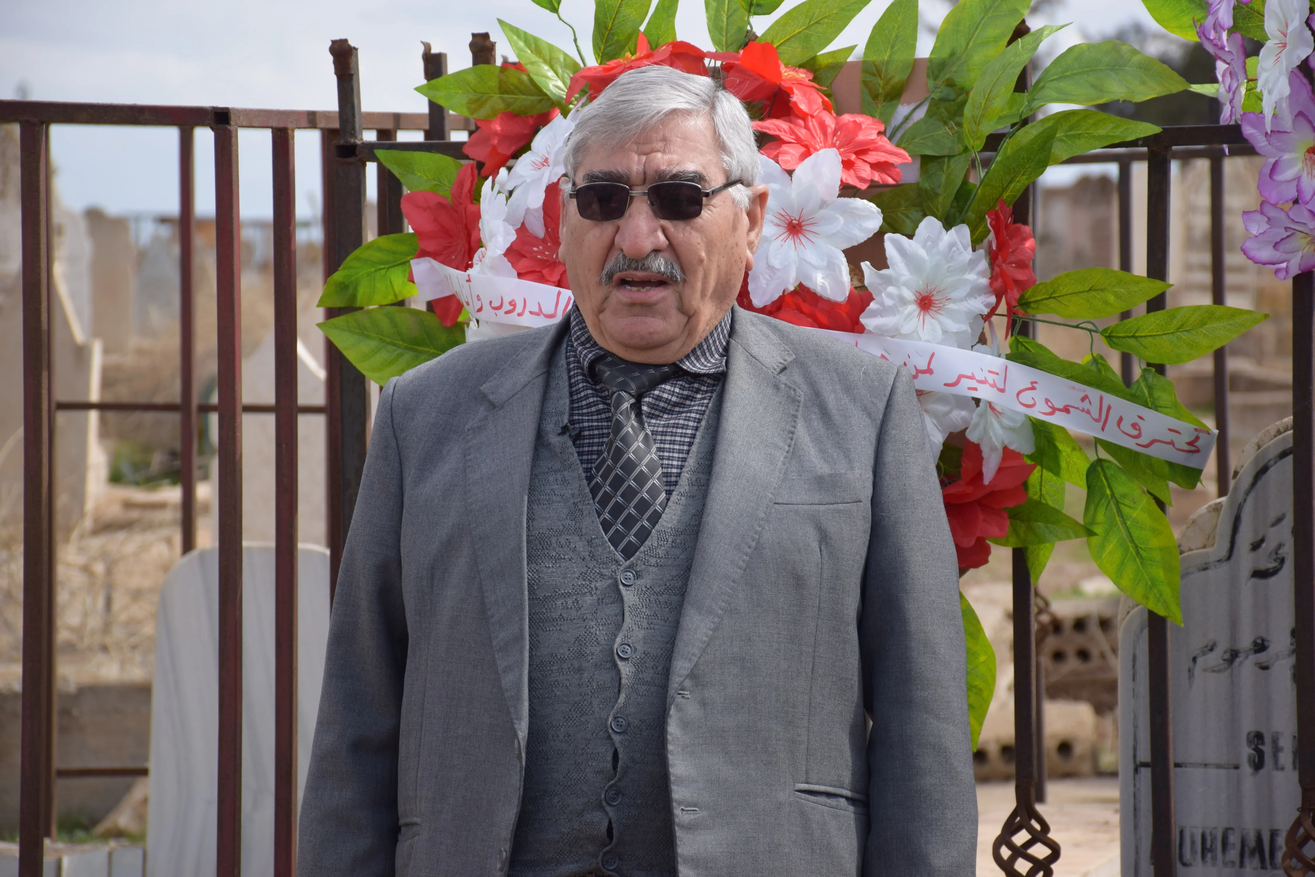 ​​​​​​​Şêniyên Qamişloyê serdana goristana şehîdên 12'ê Adarê kir
