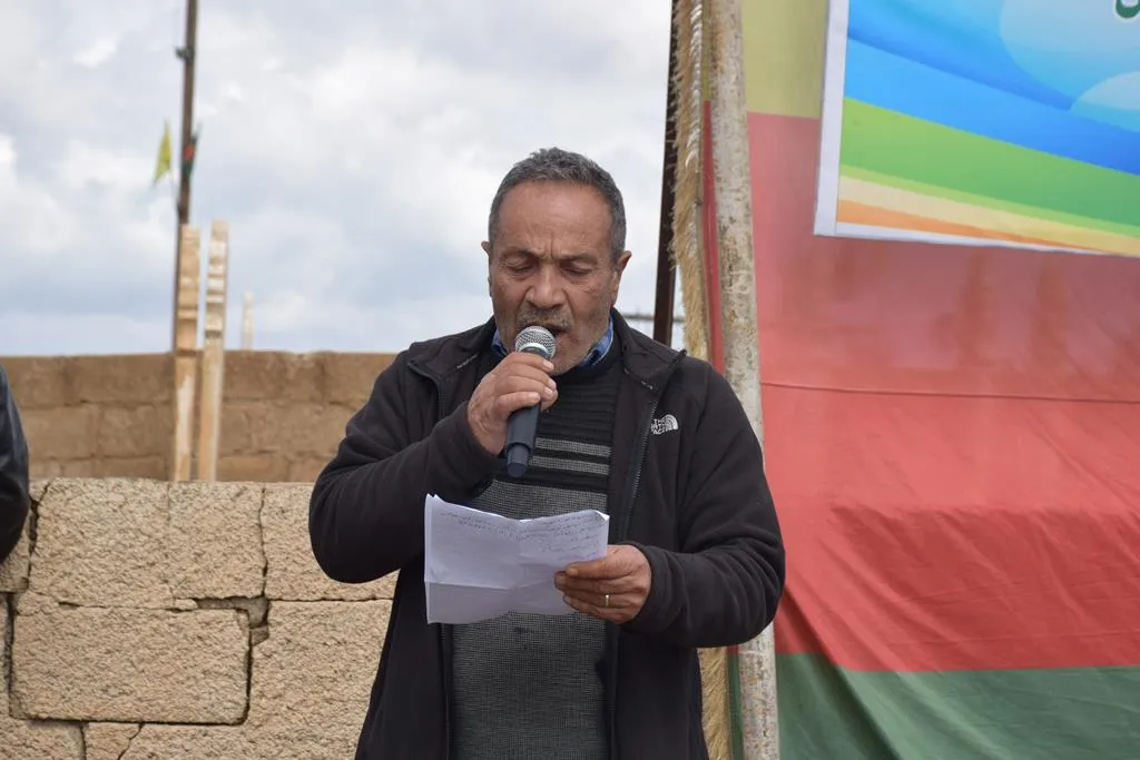 ​​​​​​​Şêniyên Qamişloyê serdana goristana şehîdên 12'ê Adarê kir