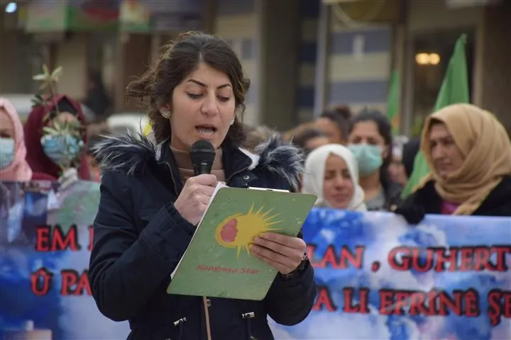 Bi hezaran şêniyên herêma Cizîrê: Na ji dagirkirina Efrînê re