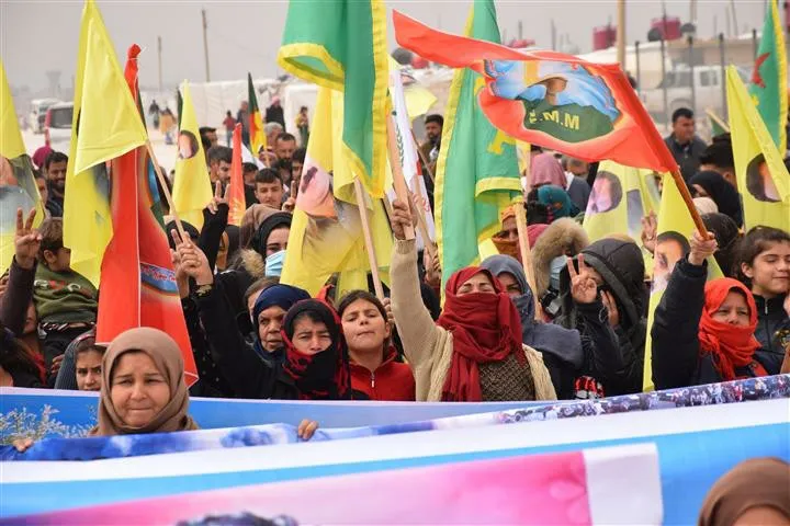 Bi hezaran şêniyên herêma Cizîrê: Na ji dagirkirina Efrînê re
