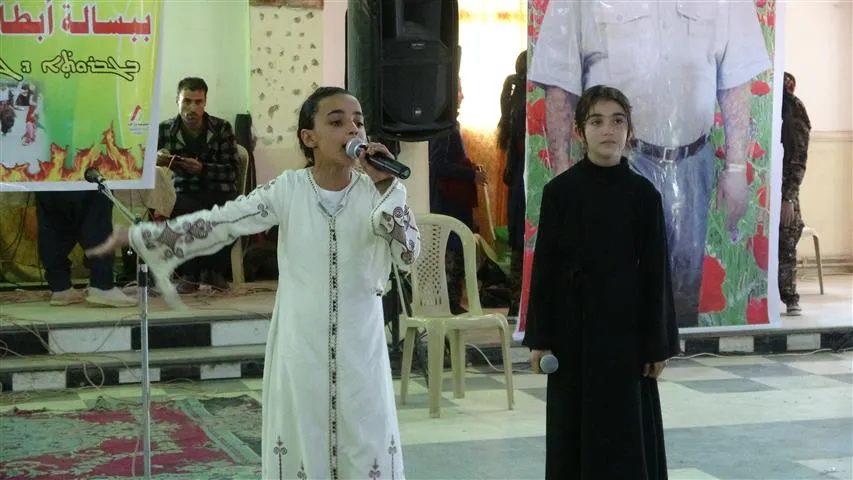 Li Hesekê û Helebê jî ji bo zarokan şahî hatin lidarxistin