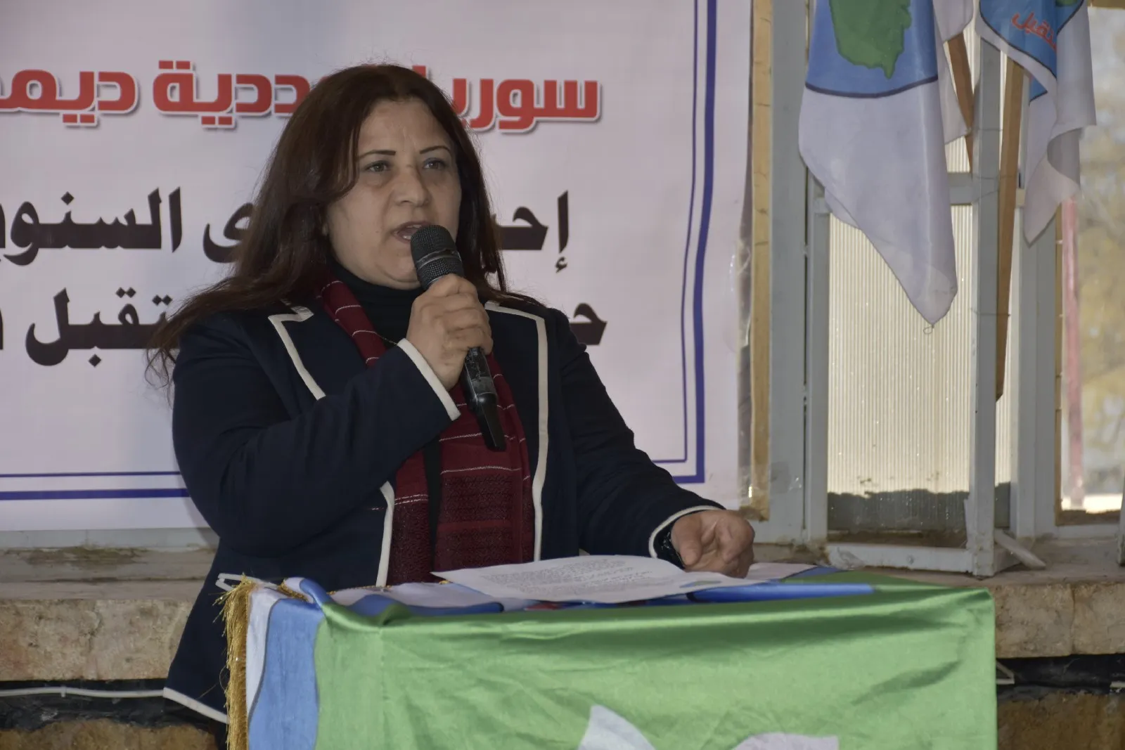 Partiya Sûriya Pêşerojê nivîsgehek vekir û şahî li dar xistin