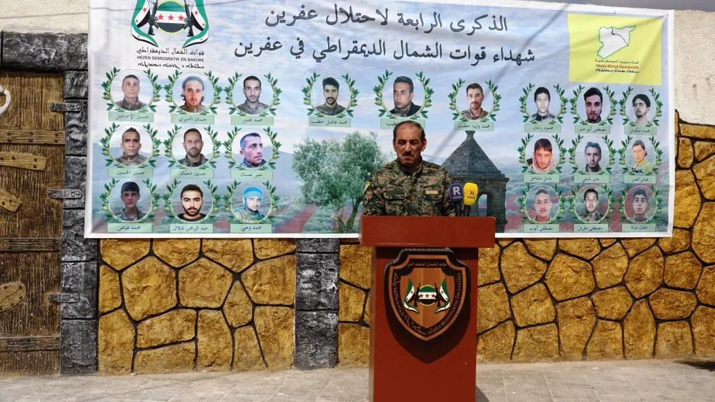 Lîwa Şemal Demokratî ji bo rizgarkirina Efrînê bang kir