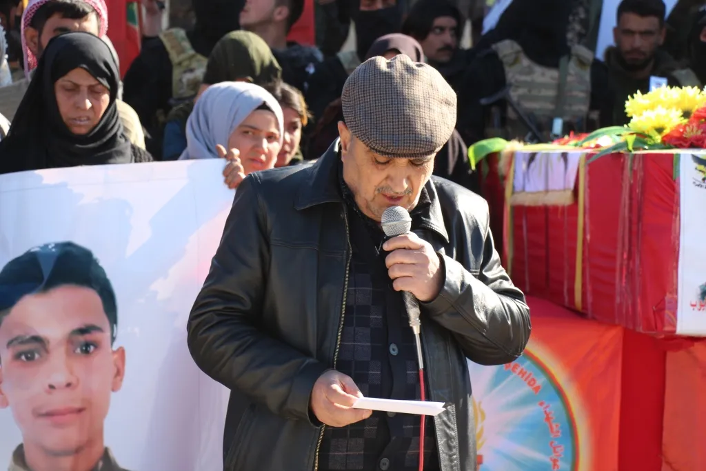 Li Minbicê şehîdekî Cebhet El-Ekrad hate oxirkirin