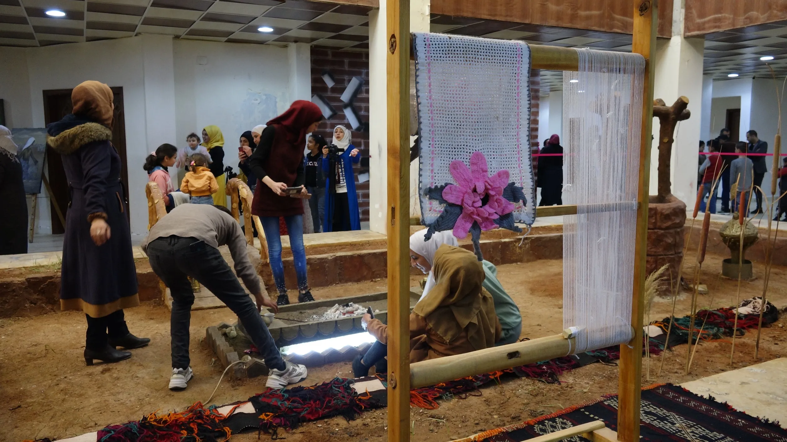Li Tebqayê pêşangeha şêwekariyê