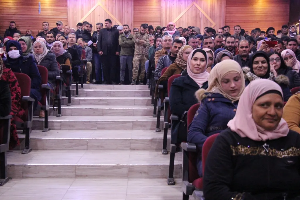Salvegera 5’an a damezrandina Rêveberiya Sivîl a Demokratîk a Minbicê hate pîrozkirin