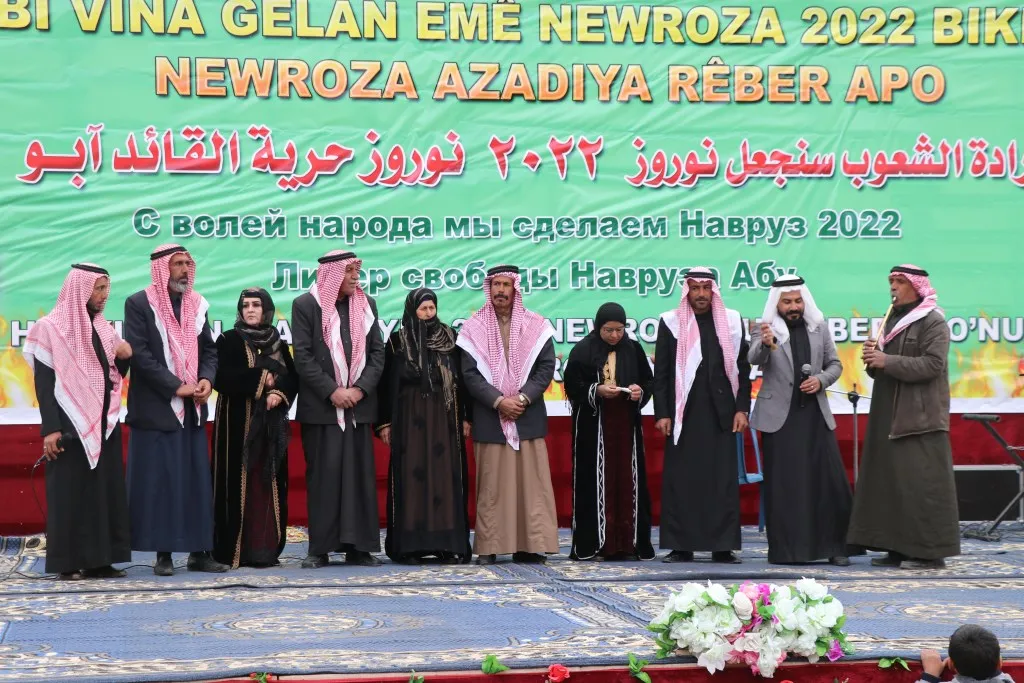 ​​​​​​​Şêniyên Minbicê bi coş Newroz pîroz kir