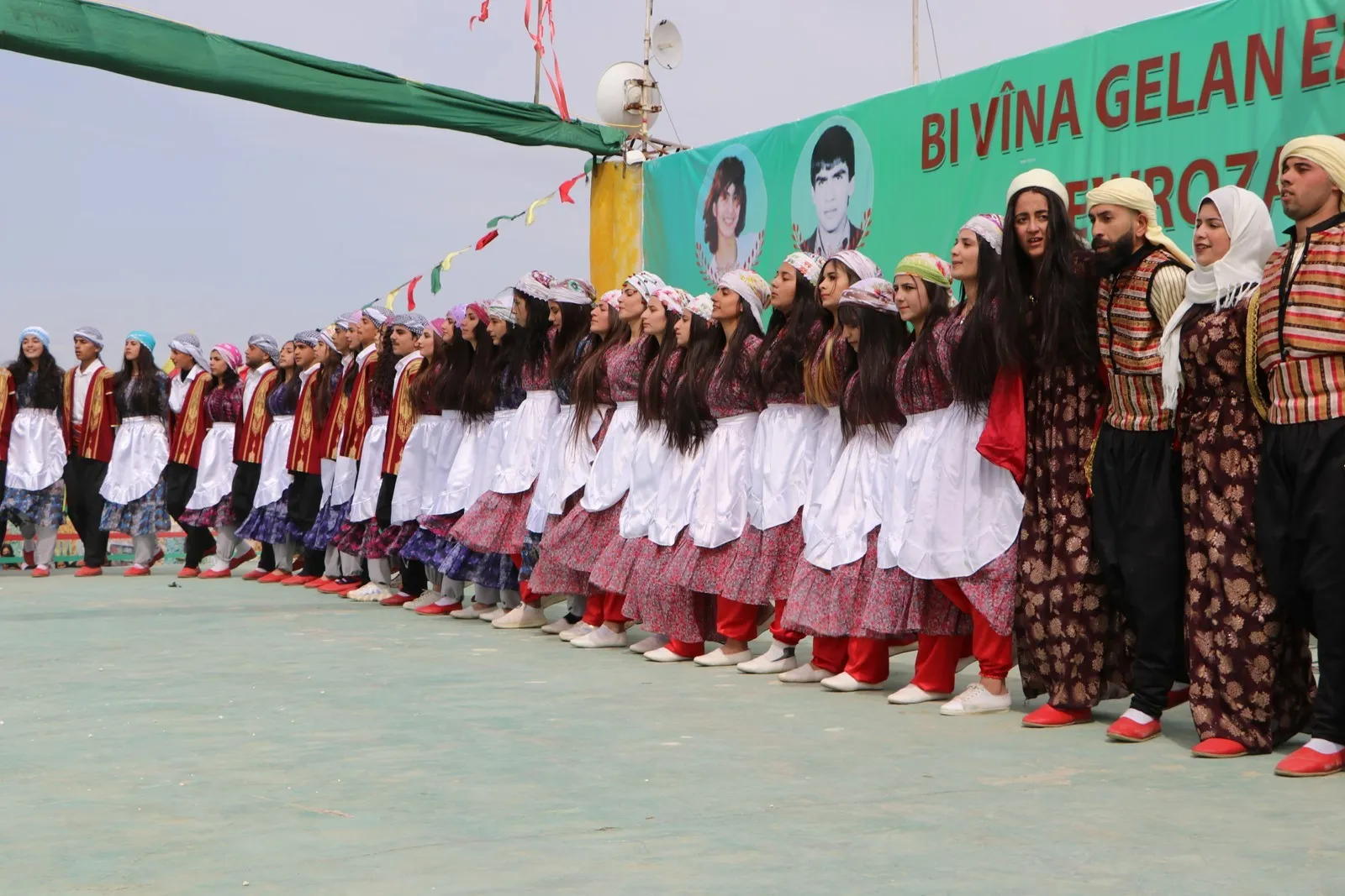 ​​​​​​​Li herêmên Bakur û Rojhilatê Sûriyê pîrozbahiyên Newrozê bi dawî bûn