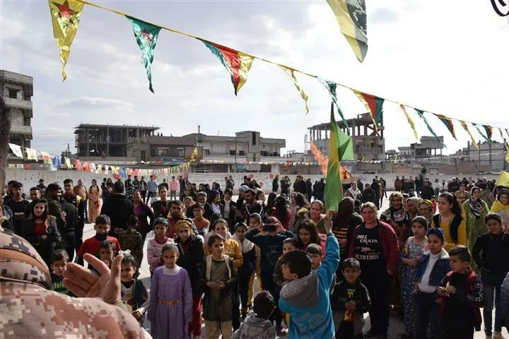 ​​​​​​​Li Bakur û Rojhilatê Sûriyê û Şamê coşa Newrozê