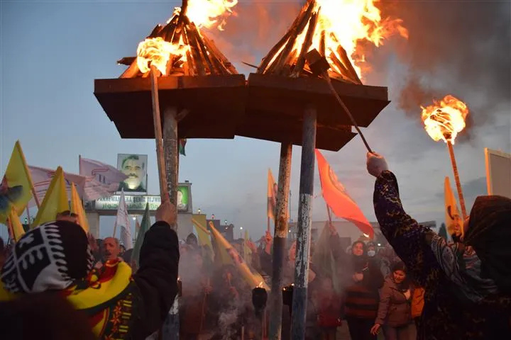 ​​​​​​​Li Bakur û Rojhilatê Sûriyê û Şamê coşa Newrozê