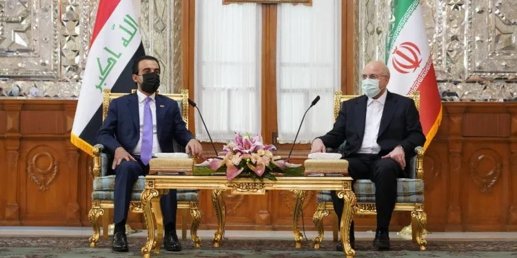 ​​​​​​​Serokên parlamentoyên Iraq û Îranê li hev civiyan