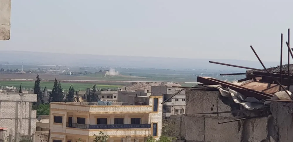 Dagirkeran dîsa navenda Kobanê topbaran kir-HATE NÛKIRIN