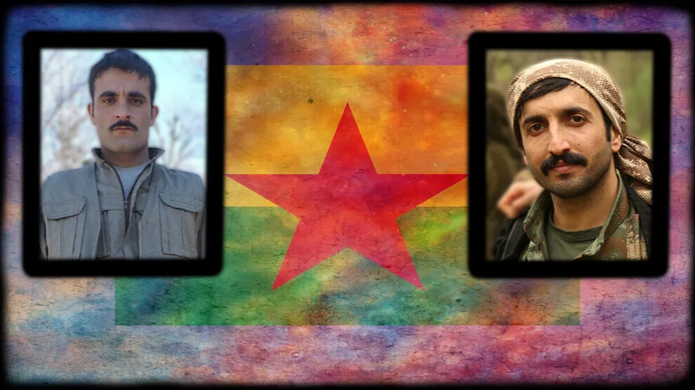 HPG`ê nasnameya 2 gerîlayên şehîd eşkere kir