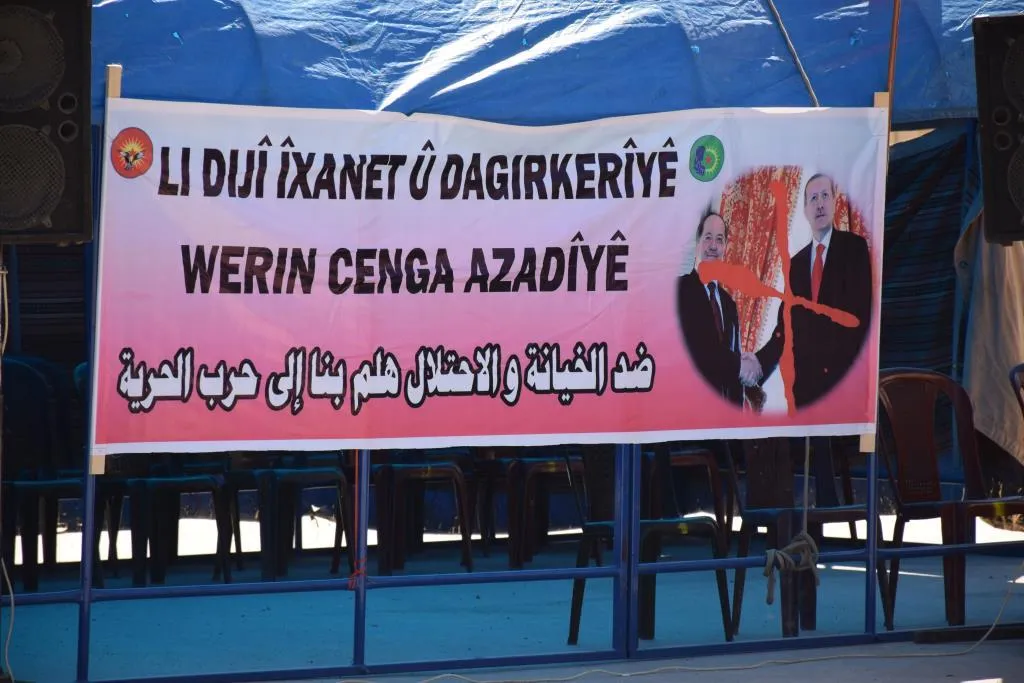 Li Kobanê li dijî xiyaneta PDK`ê çalakiya "Konê Berxwedanê"