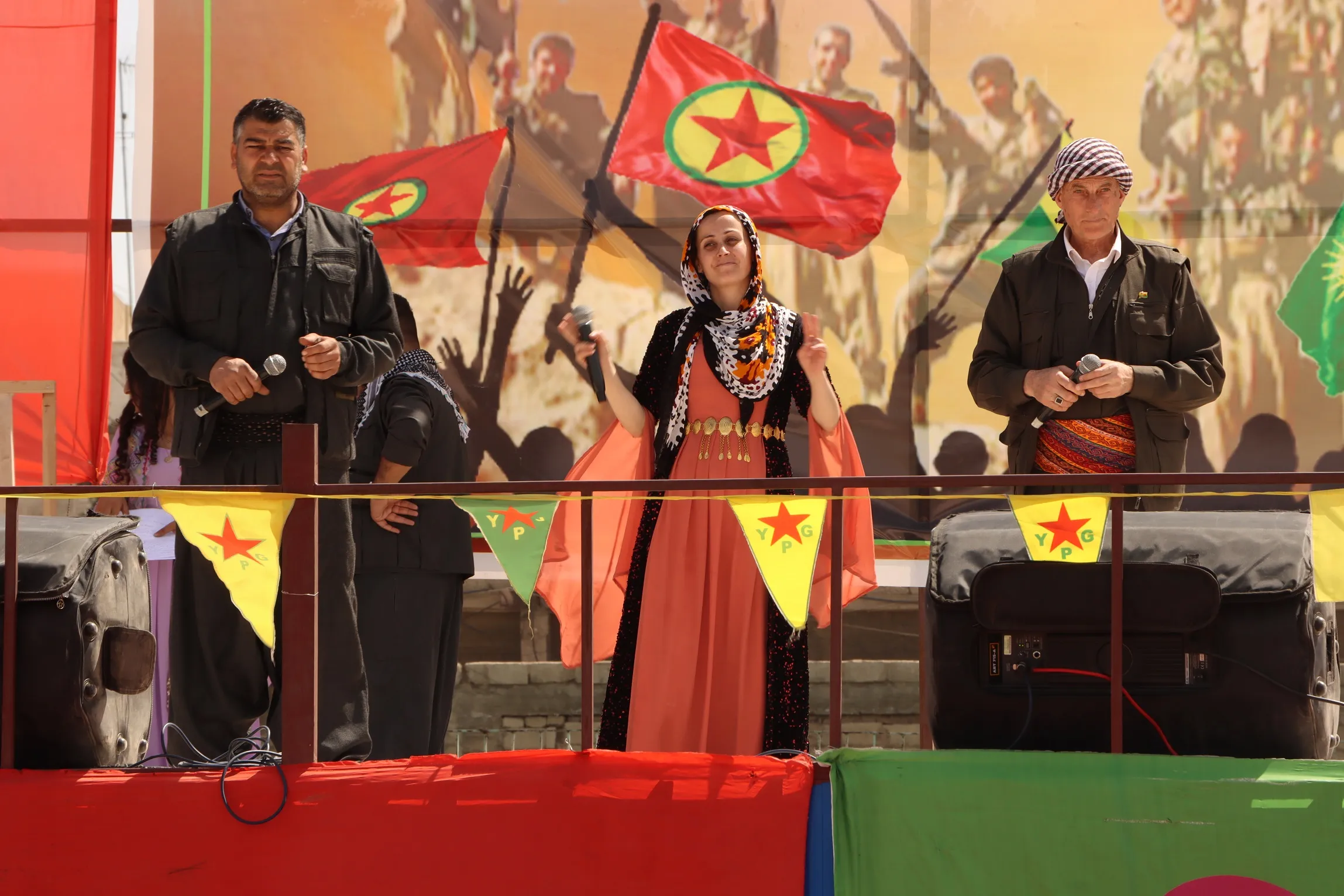 ​​​​​​​Pîrozbahiya 4' Nîsanê ya li Qamişlo bi dawî bû