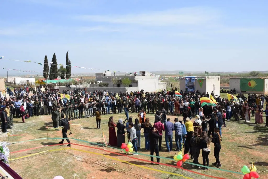 Li Elpelûrê rojbûna rêber Ocalan hate pîrozkirin