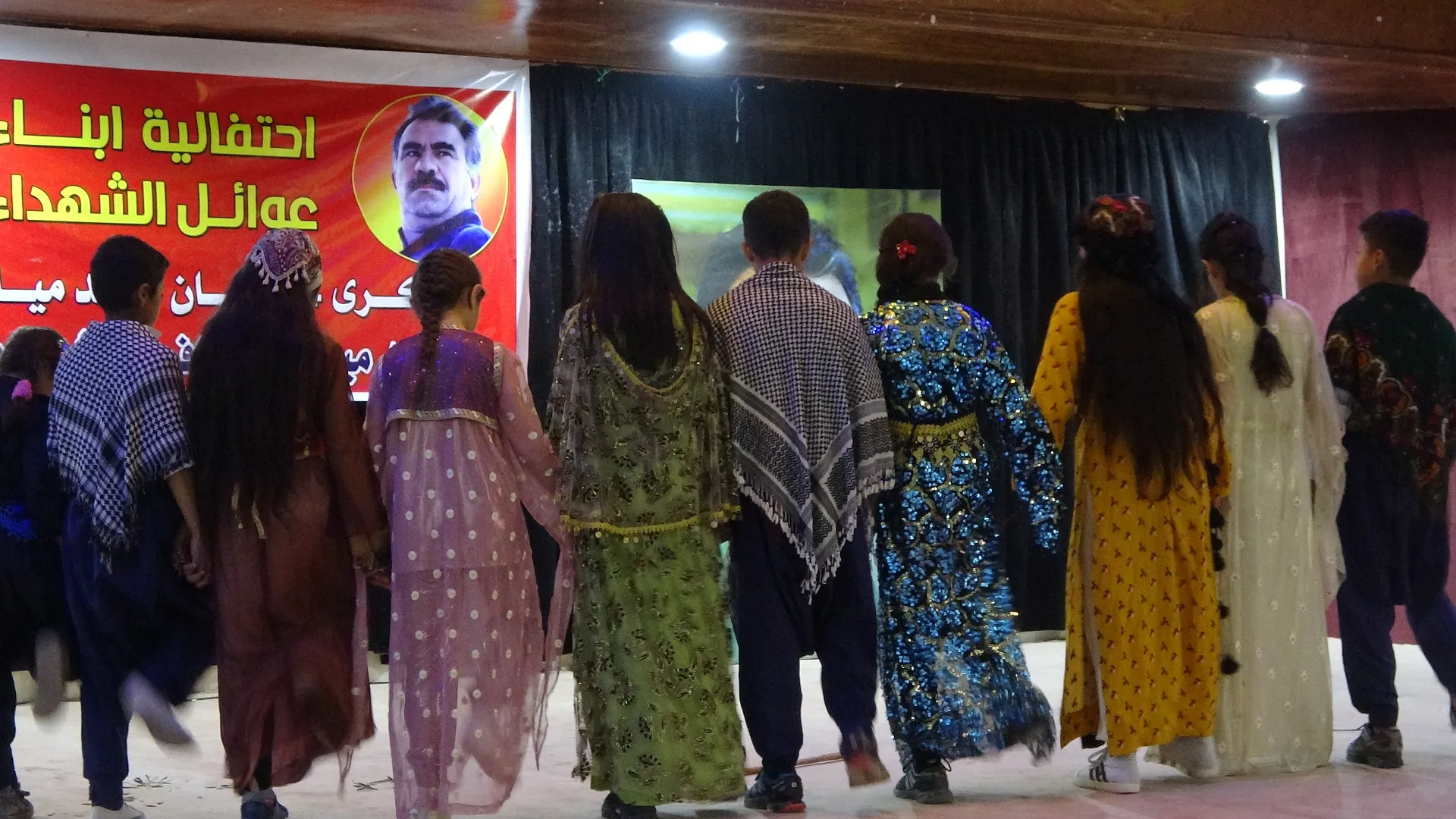 Ji bo zarokên şehîdan şahiya 4'ê Nîsanê hate lidarxistin