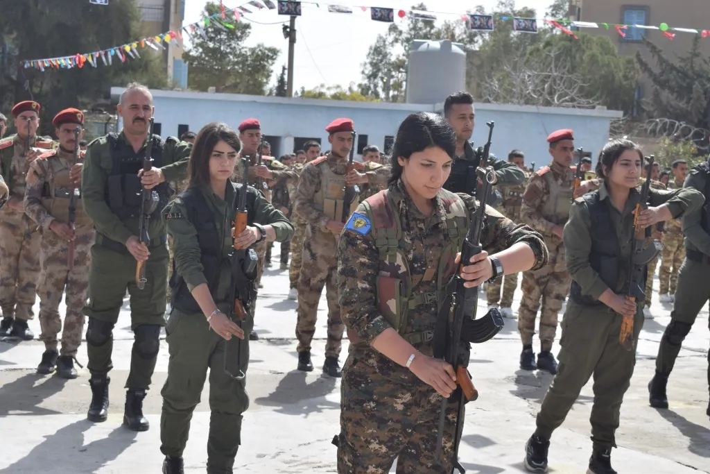 Salvegera damezirandina Meclisa Leşkerî ya Minbicê hate pîrozkirin